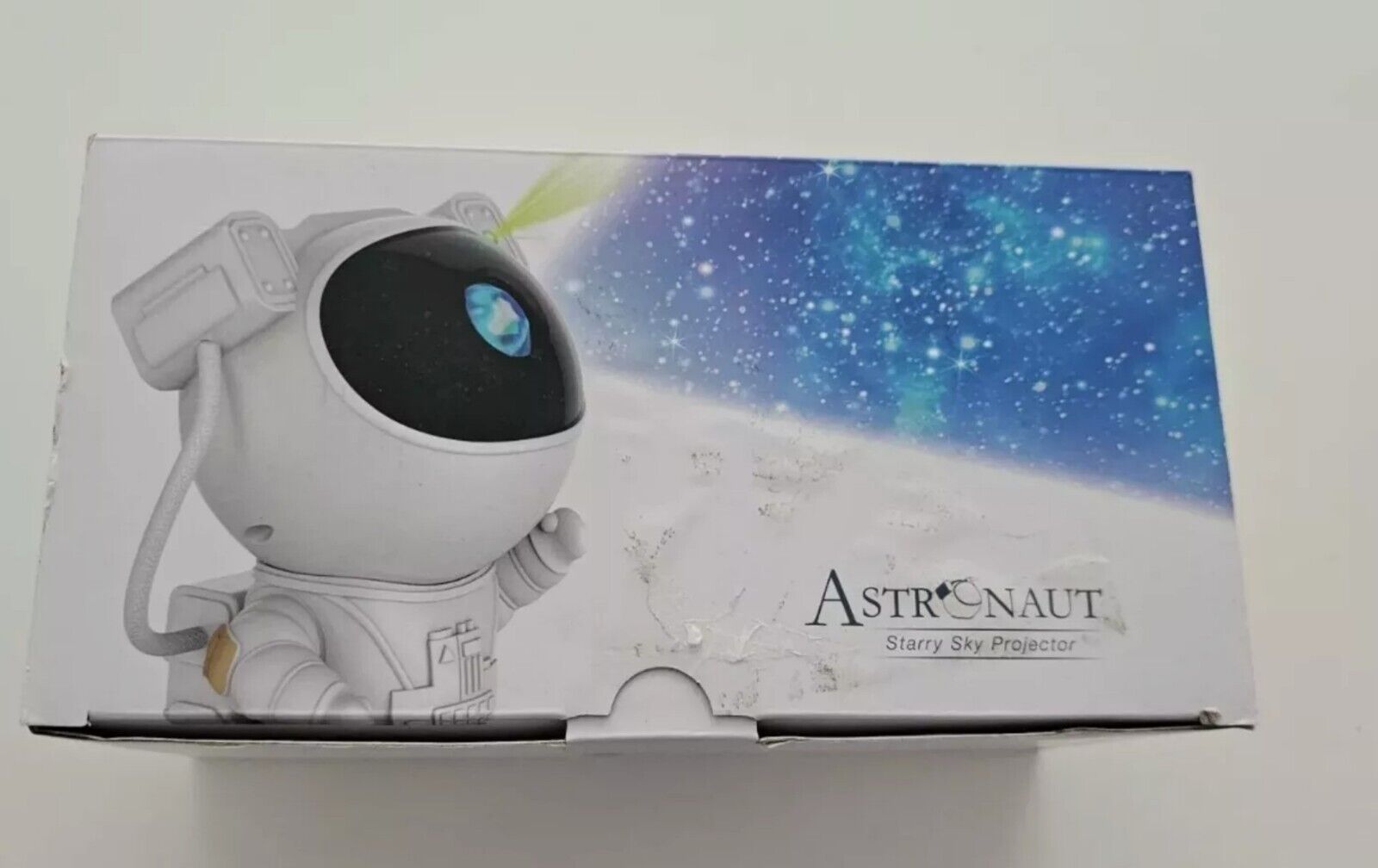LED Galaxy Projektor Lampe – Astronaut Design mit Timer und Fernbedienung