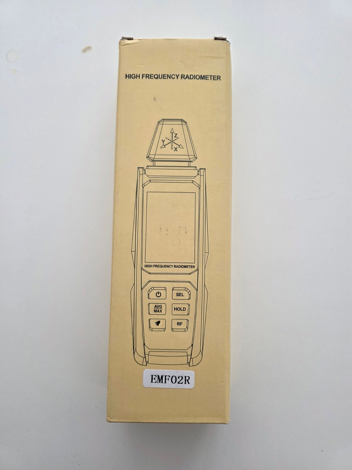 EMF Messgerät, 4 in 1 EMF Strahlungsdetektor EF/MF/Radiofrequenz Feld Elektromag