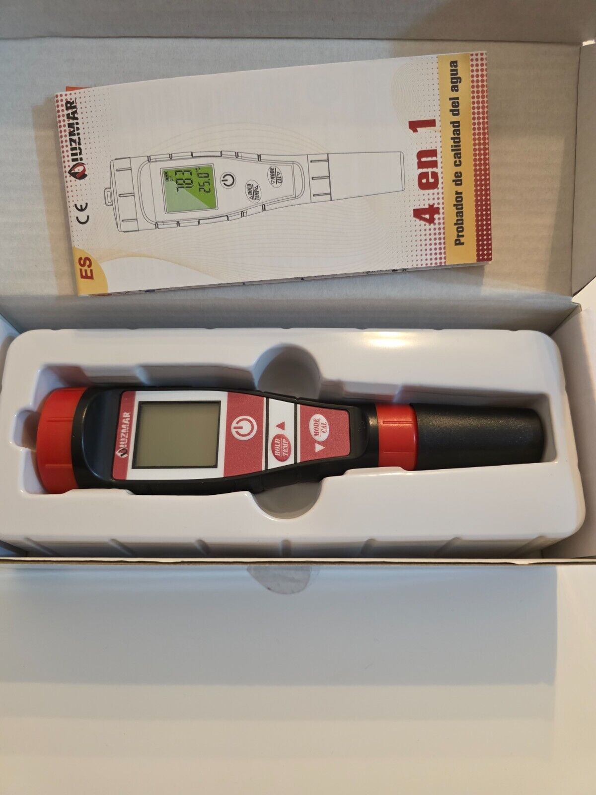 4-in-1 pH EC TDS Temperatur Messgerät für Wasserqualität