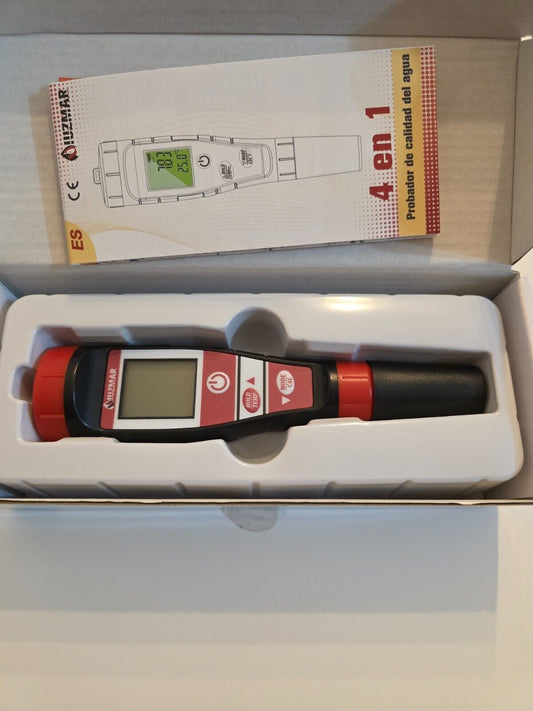 4-in-1 pH EC TDS Temperatur Messgerät für Wasserqualität