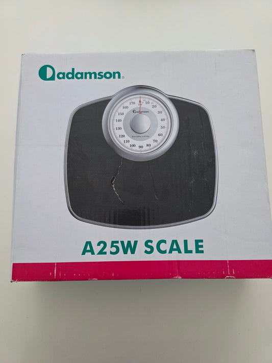A25W Analogwaage 180kg Rutschfeste Oberfläche Große Ziffern