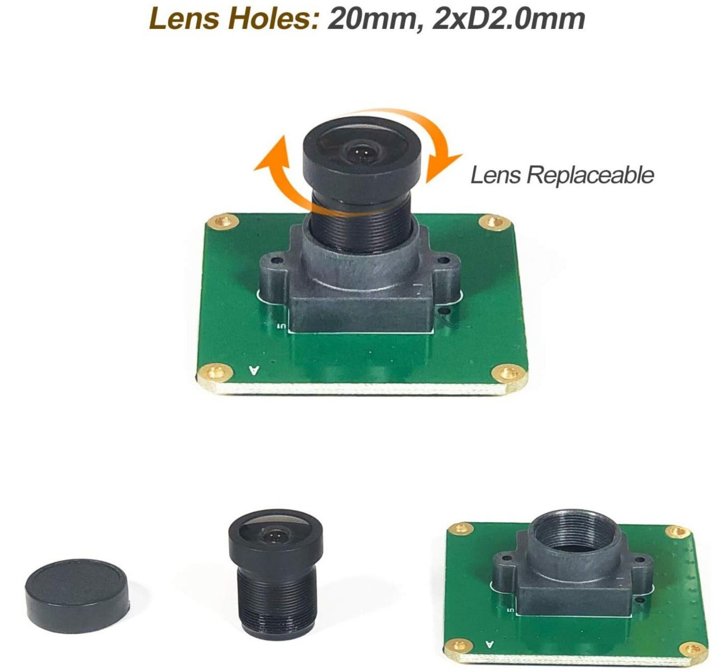 Raspberry Pi Industrial Kamera – IMX462 2MP Starvis, 1080p HDR