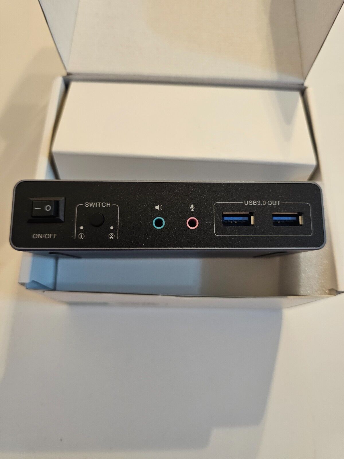 HDMI Displayport KVM Switch, 2 Computer 2 Monitore 4K@60Hz KVM Switcher Dual Mon