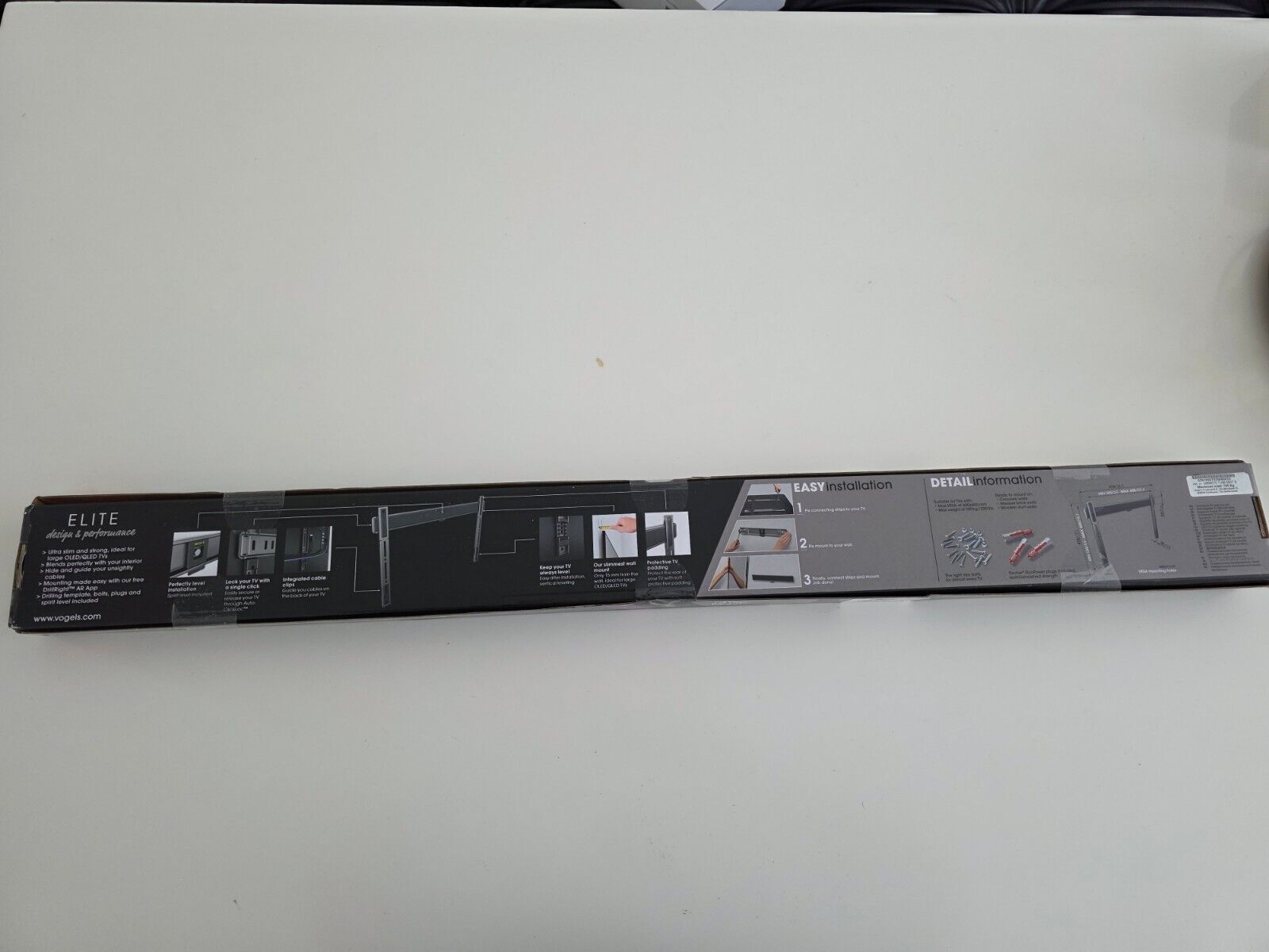 TVM 5607 Flache TV-Wandhalterung 40-100 Zoll 100 kg