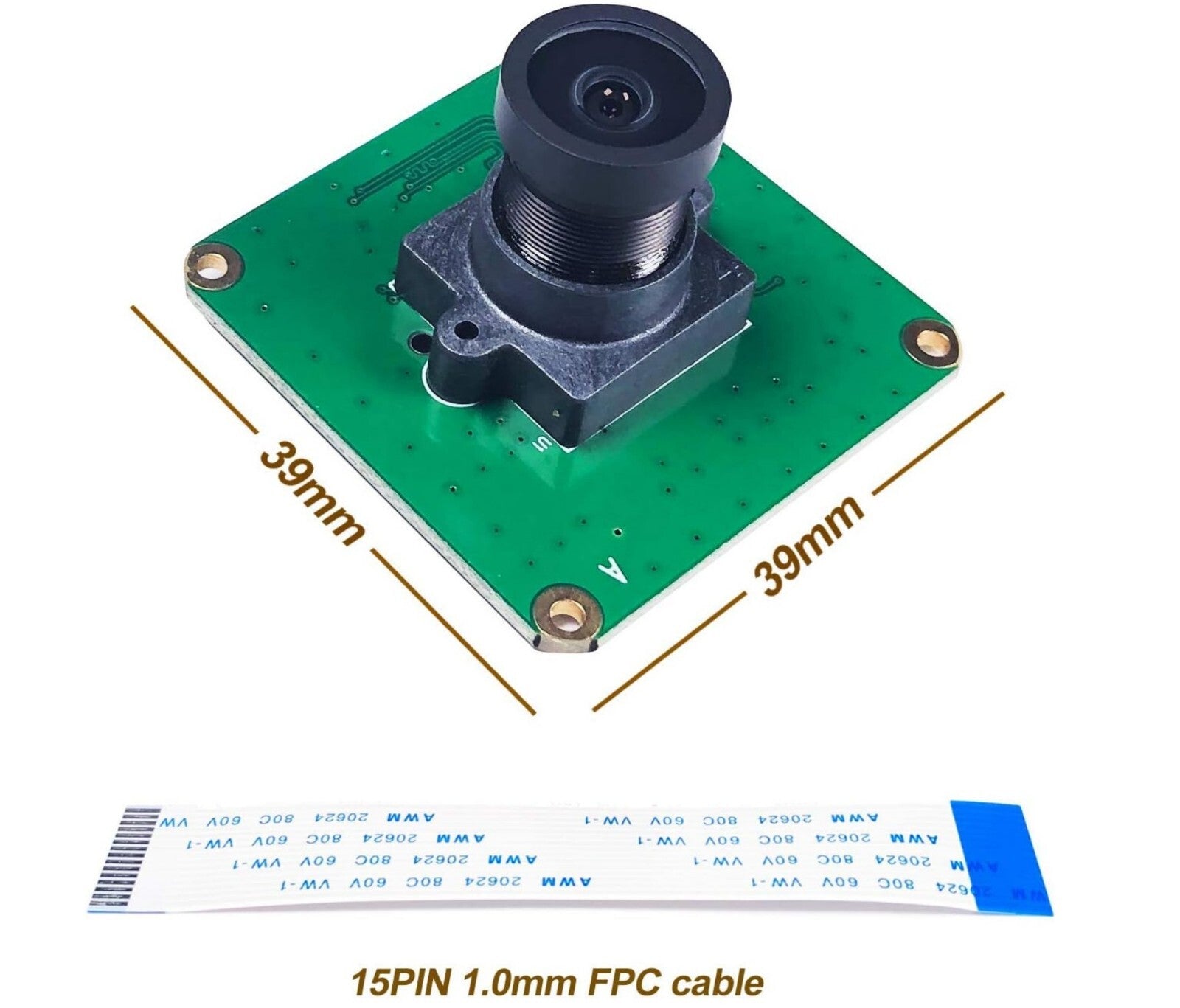 Raspberry Pi Industrial Kamera – IMX462 2MP Starvis, 1080p HDR