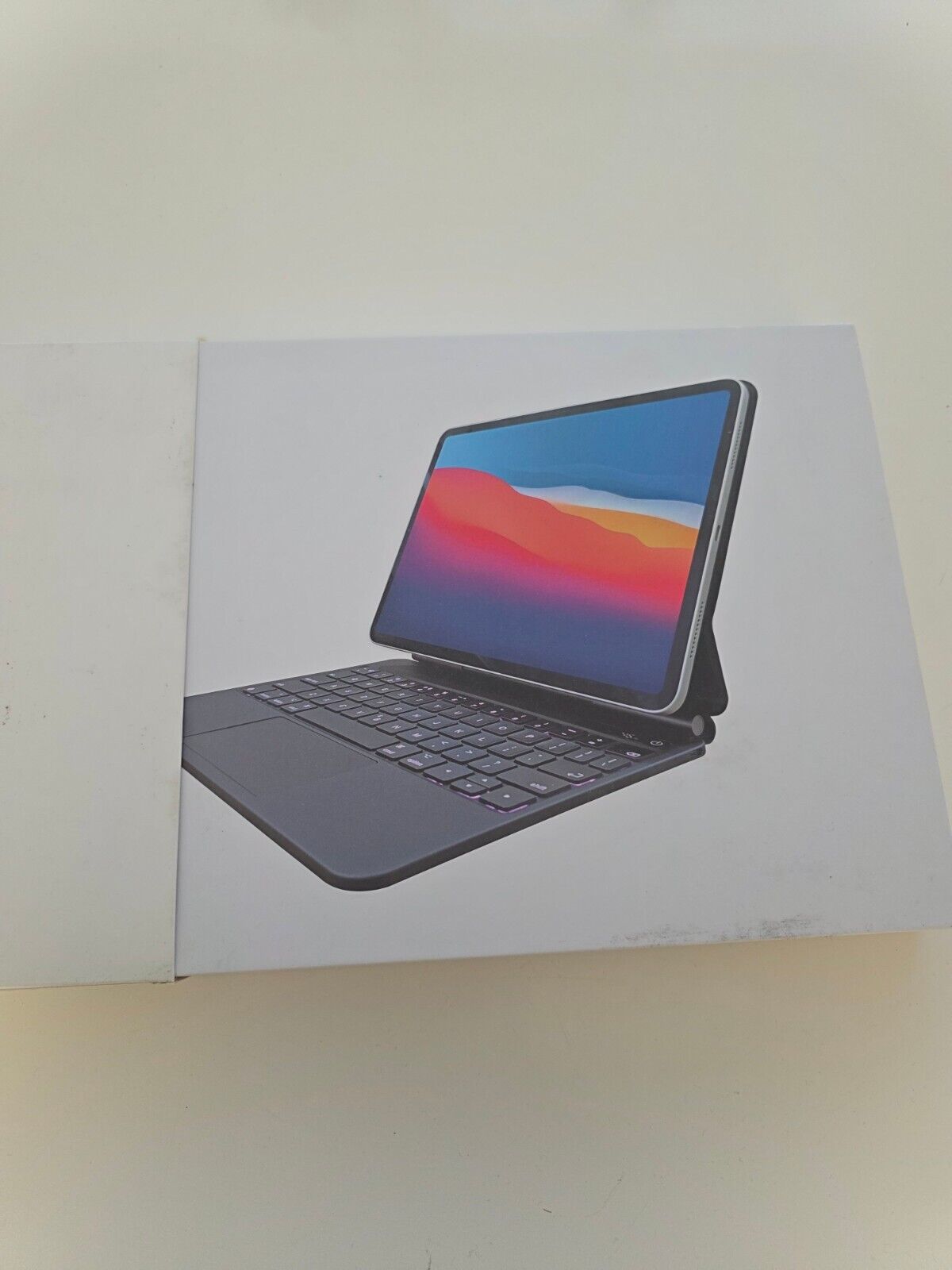 Tastatur Hülle iPad Air 11 M3 2025/M2 2024, Pro 11 M4, Schwarz