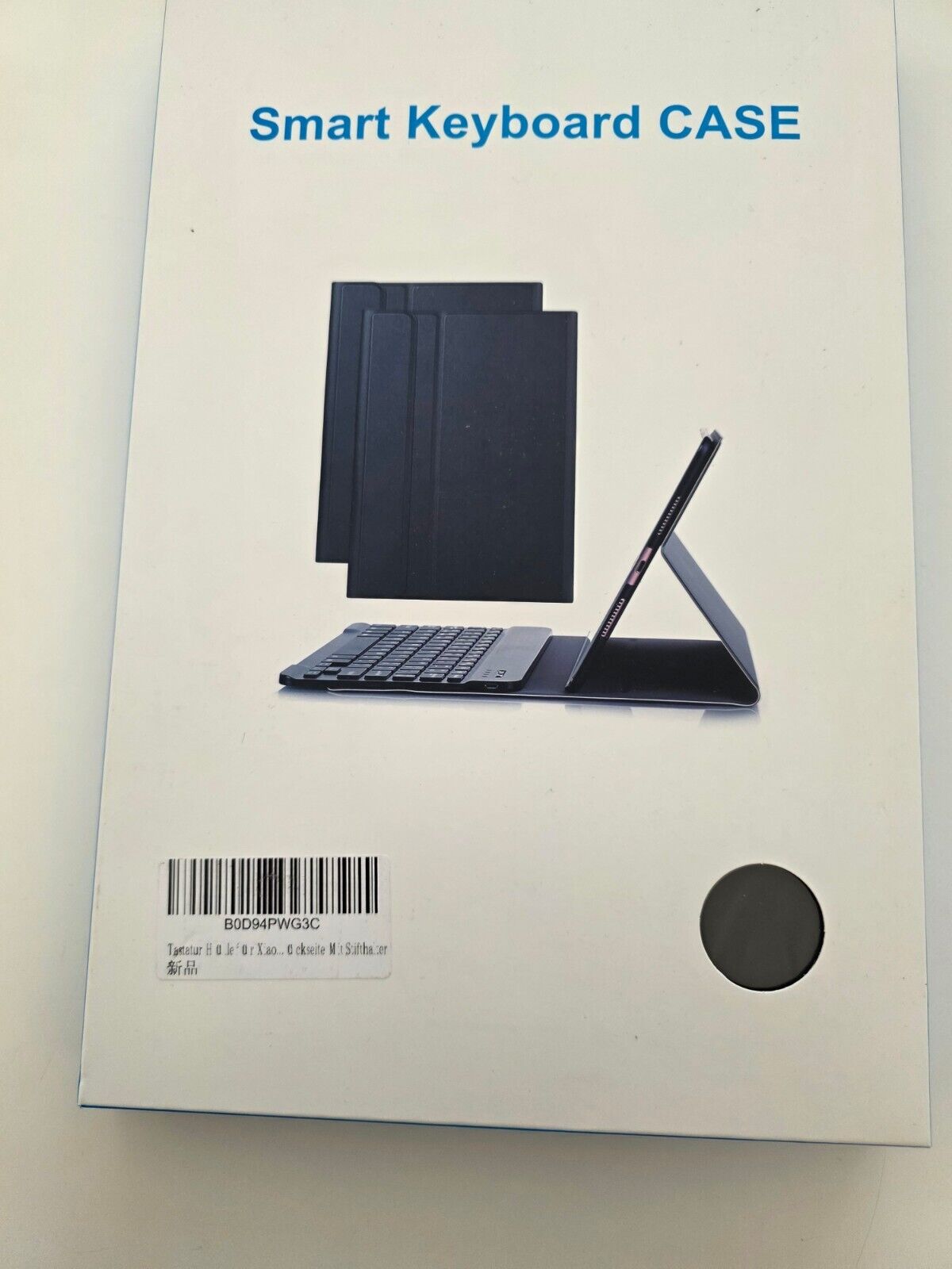 Tastatur Hülle Xiaomi Redmi Pad Pro 12,1" 2024 QWERTZ RGB