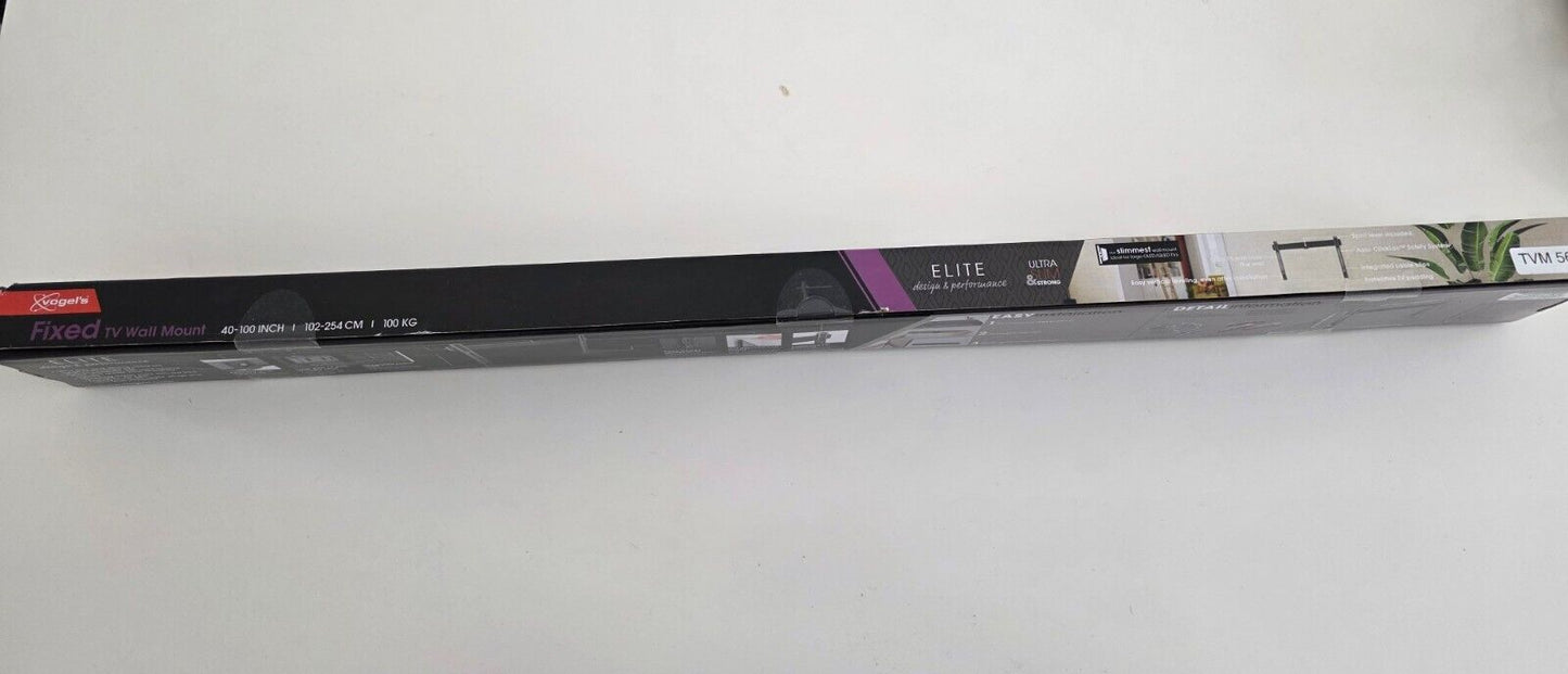 TVM 5607 Flache TV-Wandhalterung 40-100 Zoll 100 kg