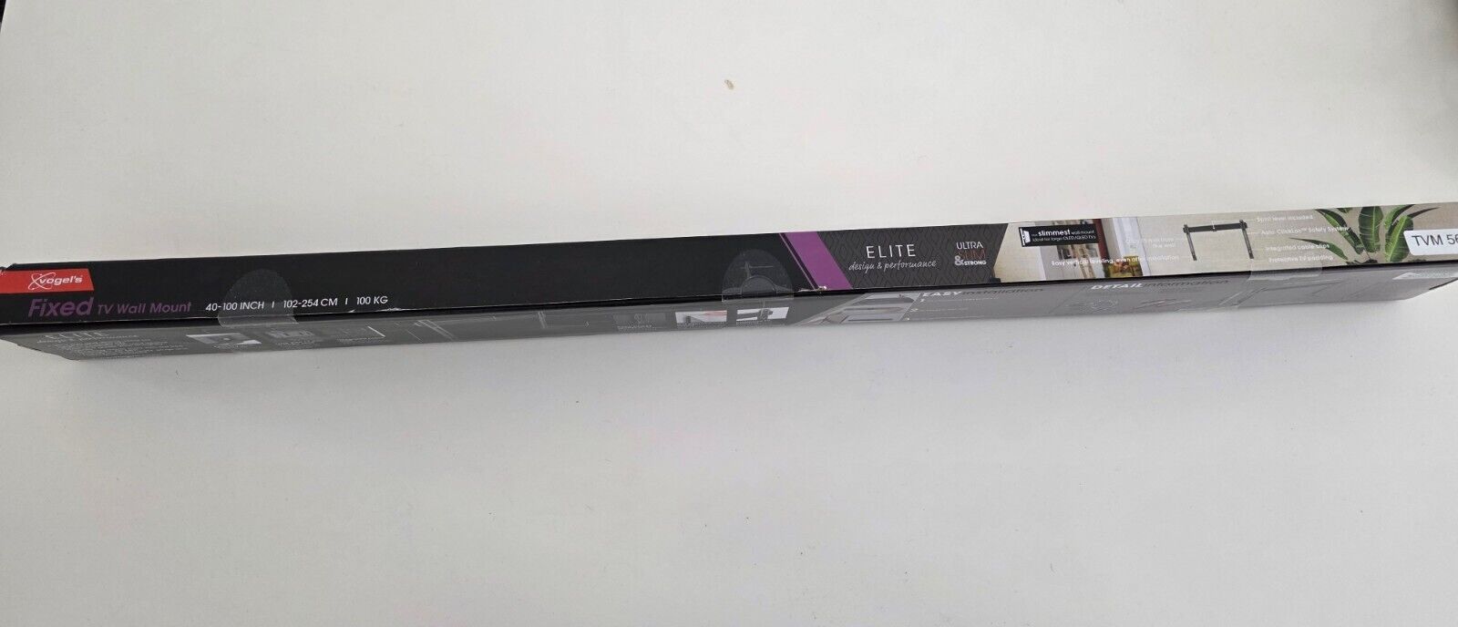 TVM 5607 Flache TV-Wandhalterung 40-100 Zoll 100 kg