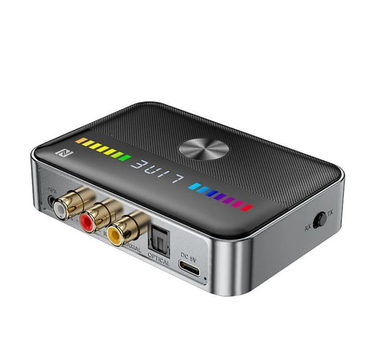 M13 2-in-1 BT5.3 Sender & Empfänger – Vielseitiger Audio Adapter mit LED-Anzeige