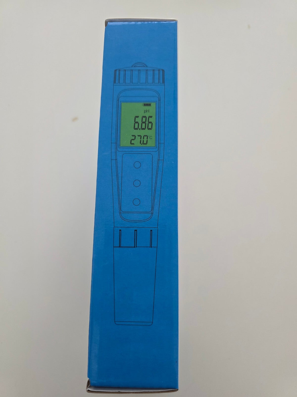 7-in-1 Pool Wassertester pH Chlor Salz ORP EC TDS Temp