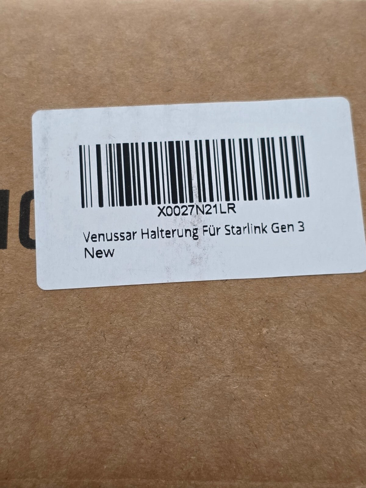 Starlink Gen 3 Halterung Wohnmobil Dach 2-2,9cm Schwarz