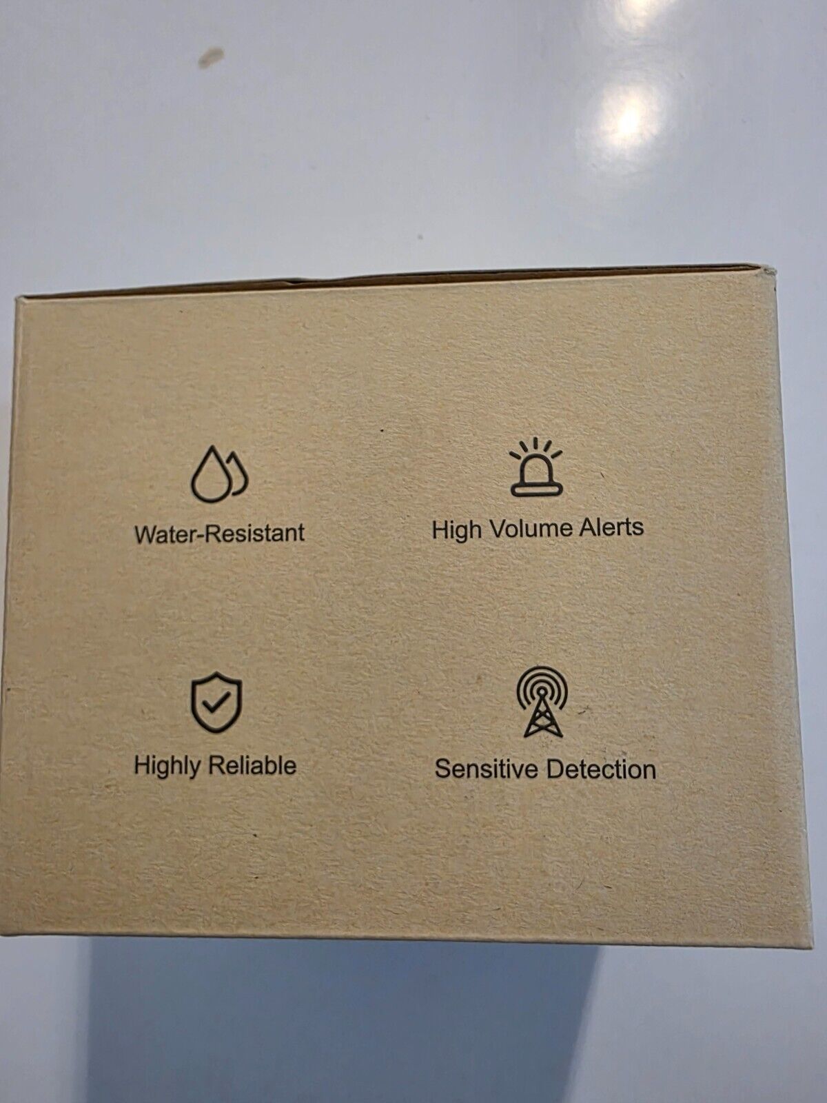Wassermelder WLAN Bausatz, intelligenter Wassersensor für Keller, Badezimmer und