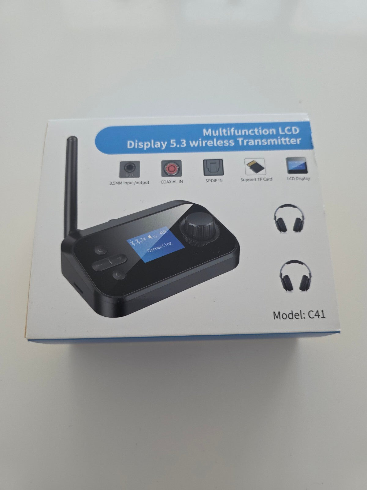 3-in-1 Bluetooth 5.3 Adapter Sender Empfänger AUX/RCA/TF