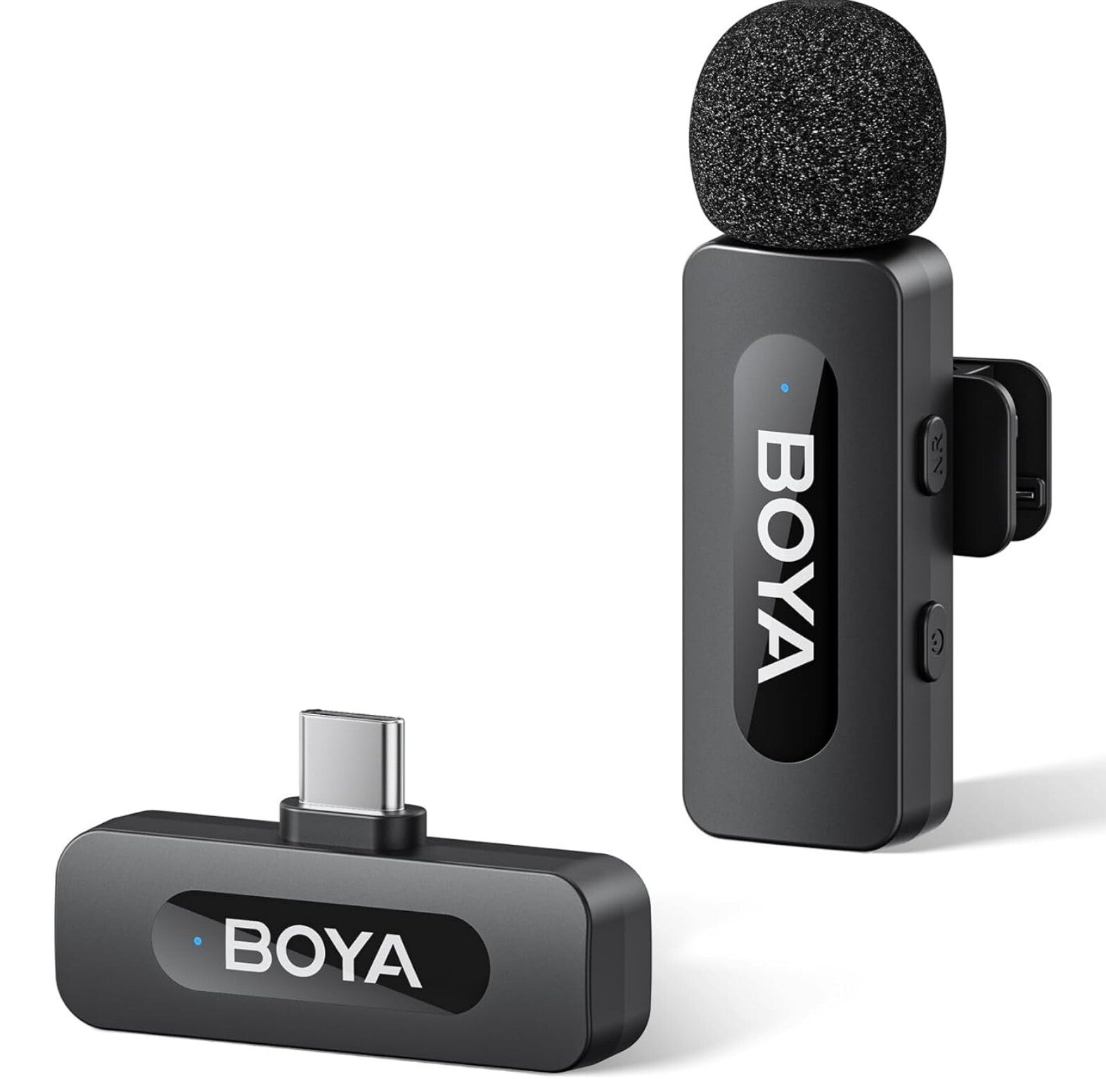Kabelloses USB-C Mikrofon 48kHz für iPhone Android Videoaufnahmen