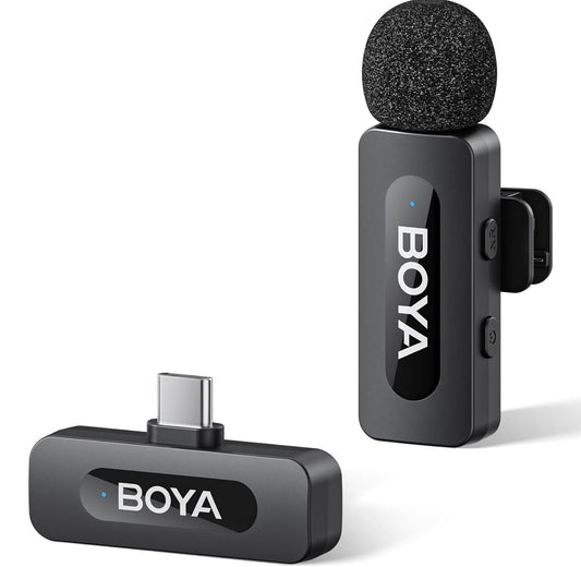 Kabelloses USB-C Mikrofon 48kHz für iPhone Android Videoaufnahmen