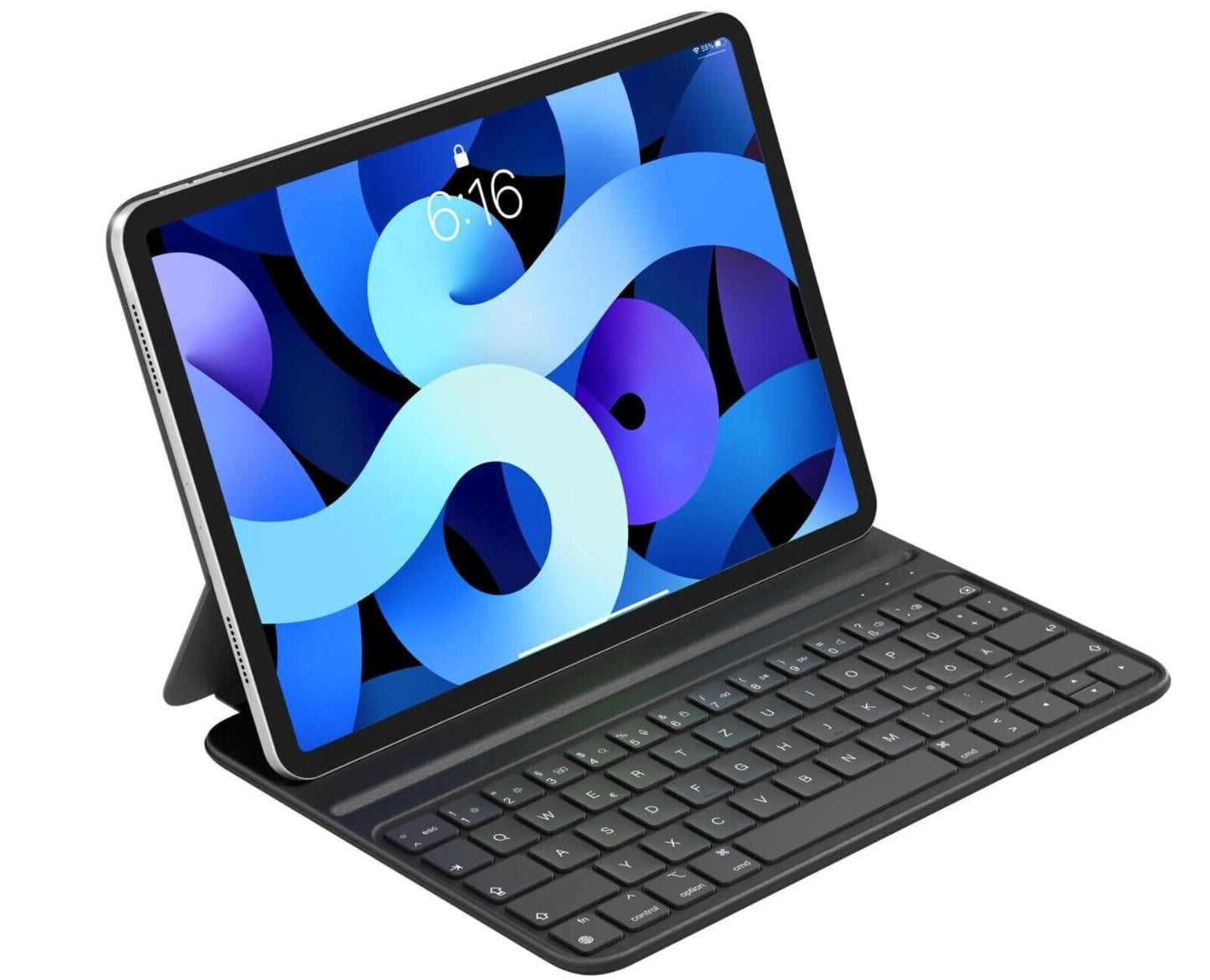Tastatur für iPad Air 6 11 Zoll, für iPad Pro 11 Hülle mit Tastatur (4./3./2./1s