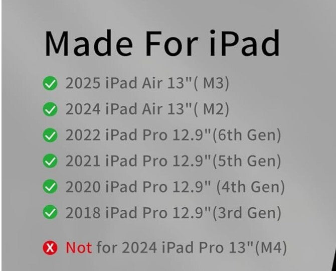 iPad Ständer Magnetisch 18W Laden Air 13'' Pro 12.9'