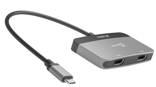 8K USB Typ C zu Dual HDMI Display Adapter - Einzel 8K60/4K144 oder Dual 4K60 - U