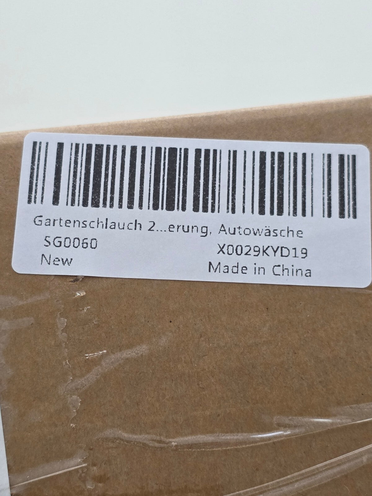 60M Gartenschlauch – 3-Lagiger Latex, Knickfrei, 10-Funktions-Sprühdüse