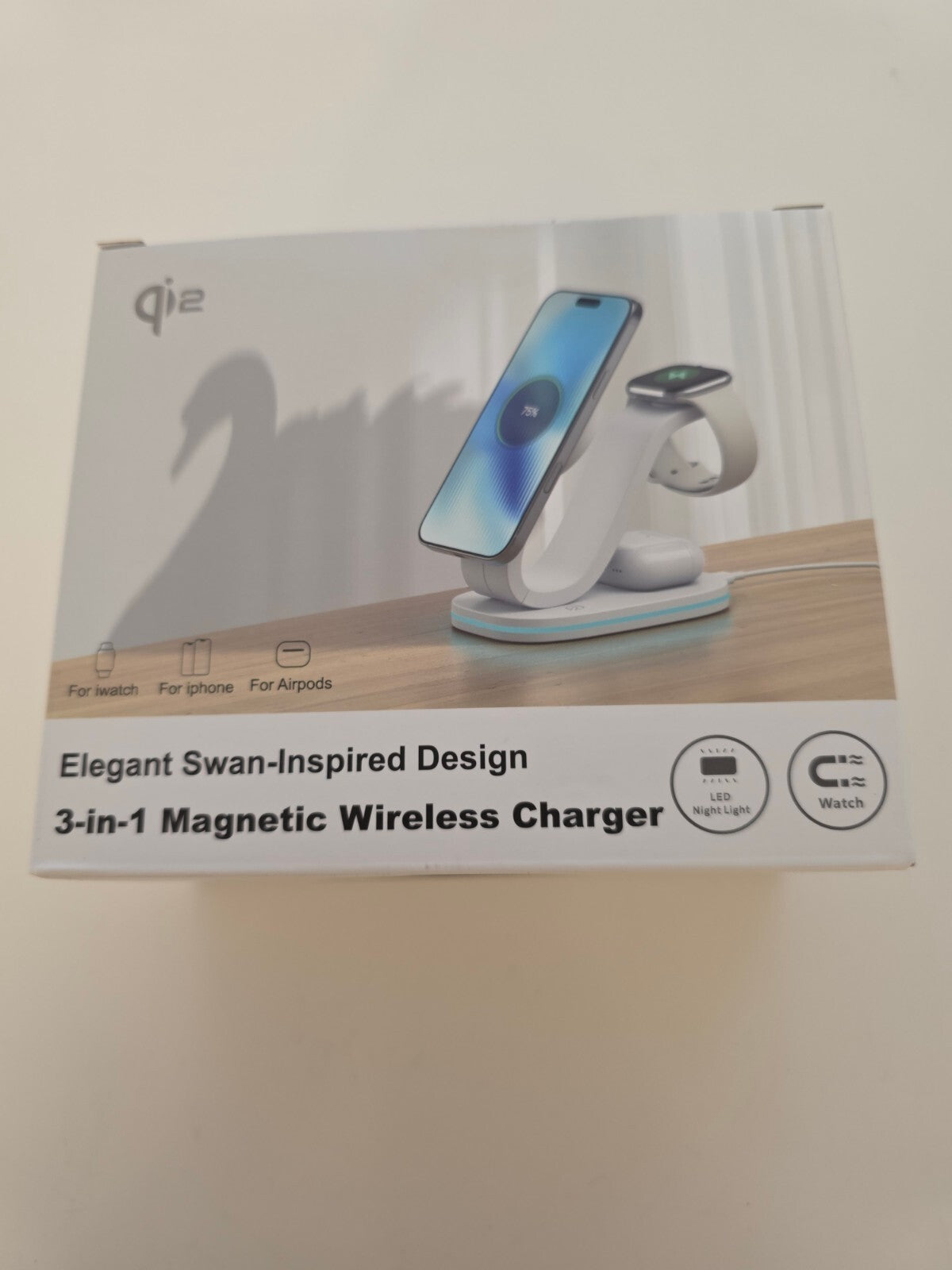 3in1 Mag-Safe Ladestation für iPhone 16 & Apple Watch
