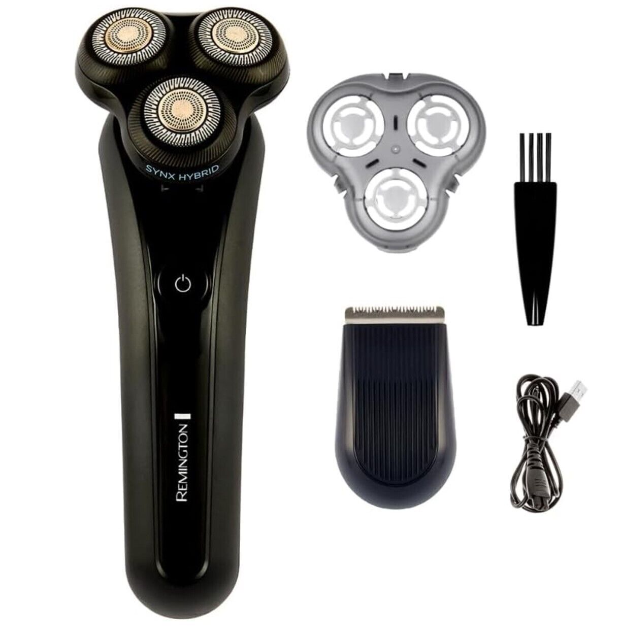 Remington Rasierer Herren Elektrisch [SynX Hybrid Schneidesystem: Rotation & Fol