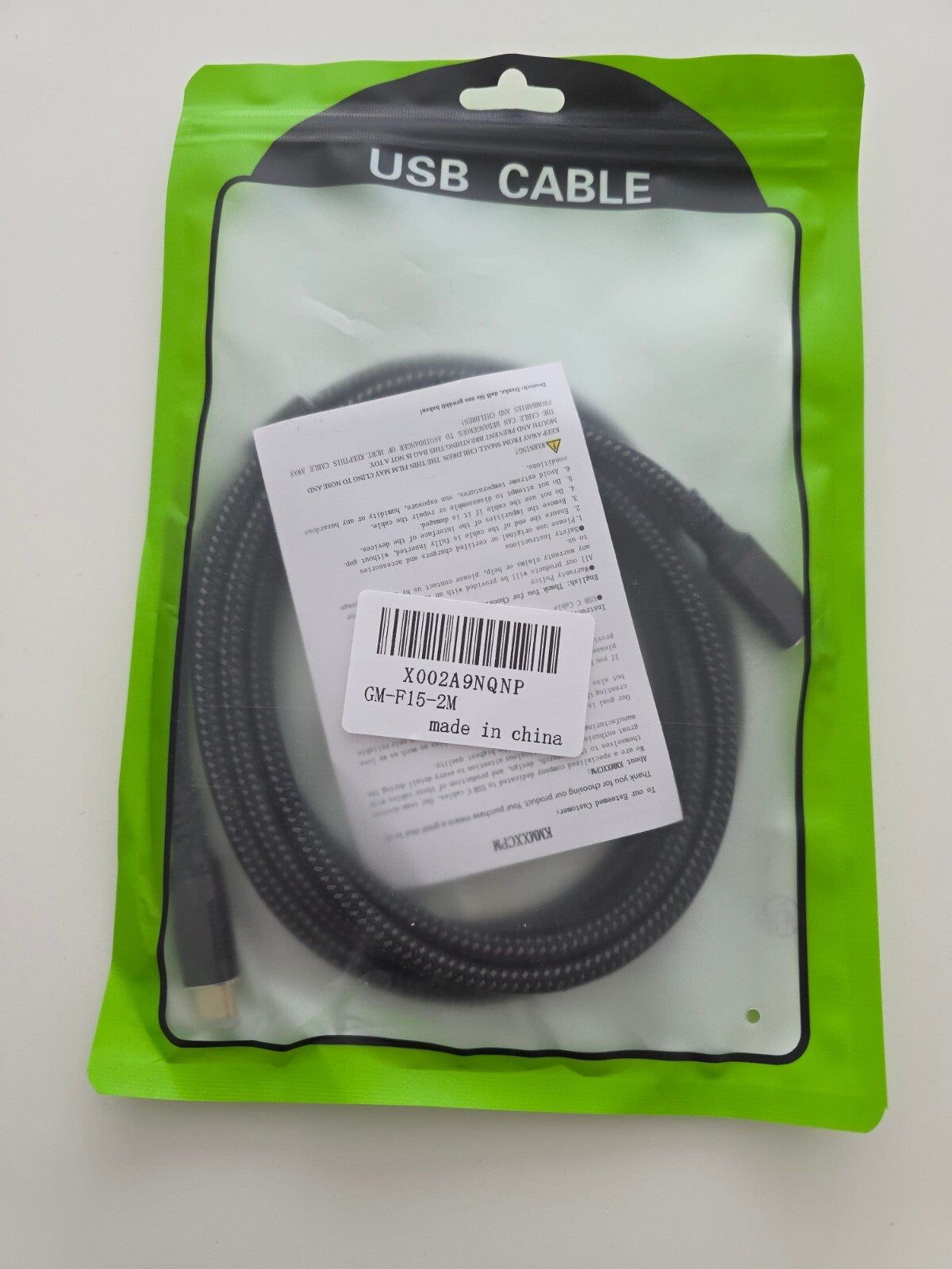 USB-C Verlängerungskabel 2M Thunderbolt 4 8K@60Hz 40Gbps 240W