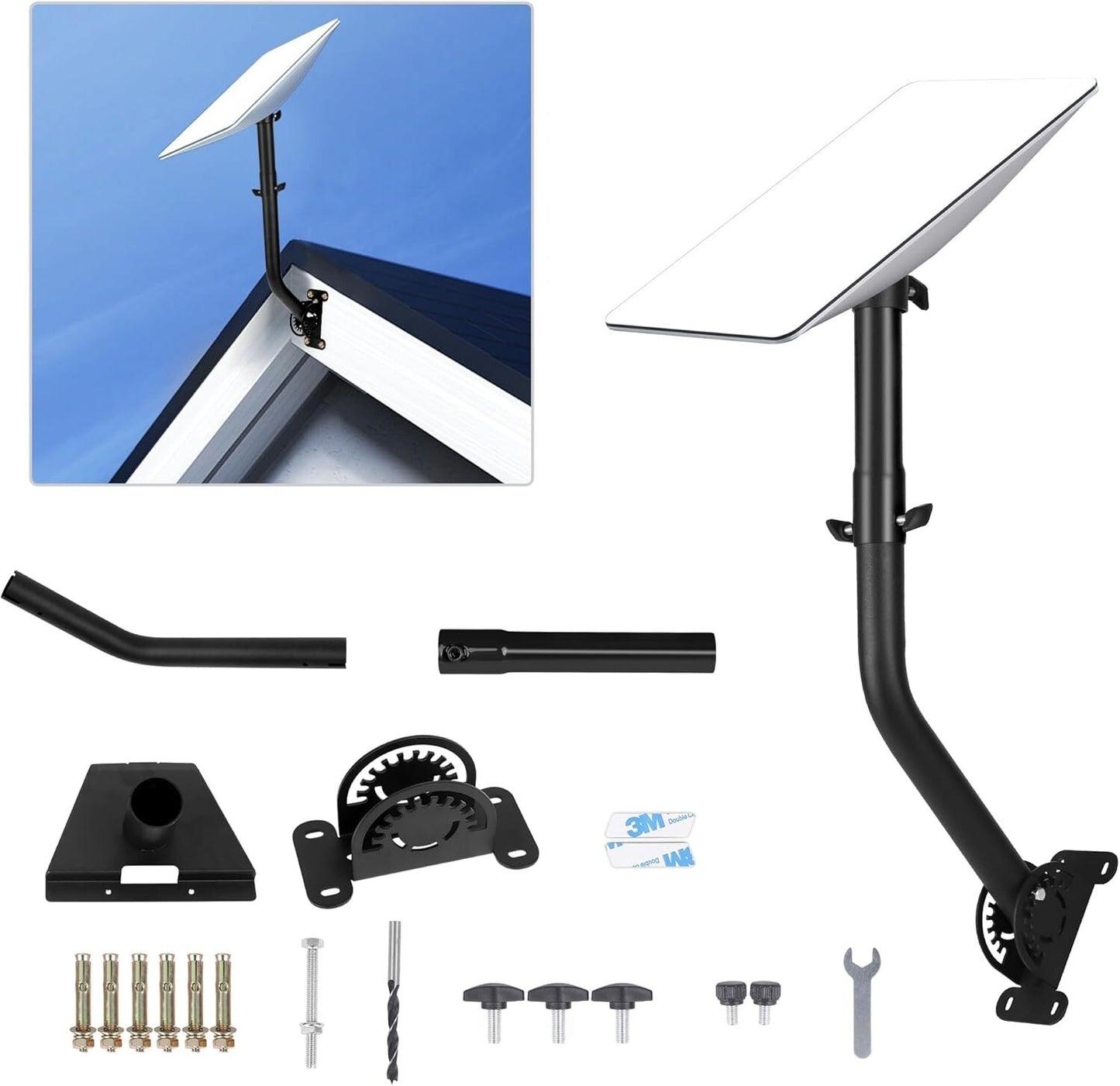 Starlink Gen 3 Halterung 180° Verstellbar V3 Wandhalterung 42cm