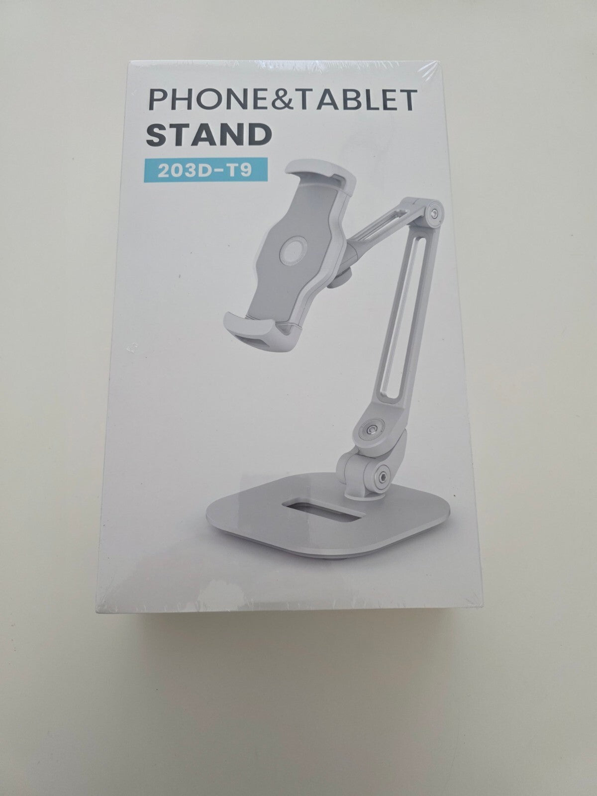 Tablet Halterung 4,7-12,9 Zoll Aluminium Verstellbar Weiß