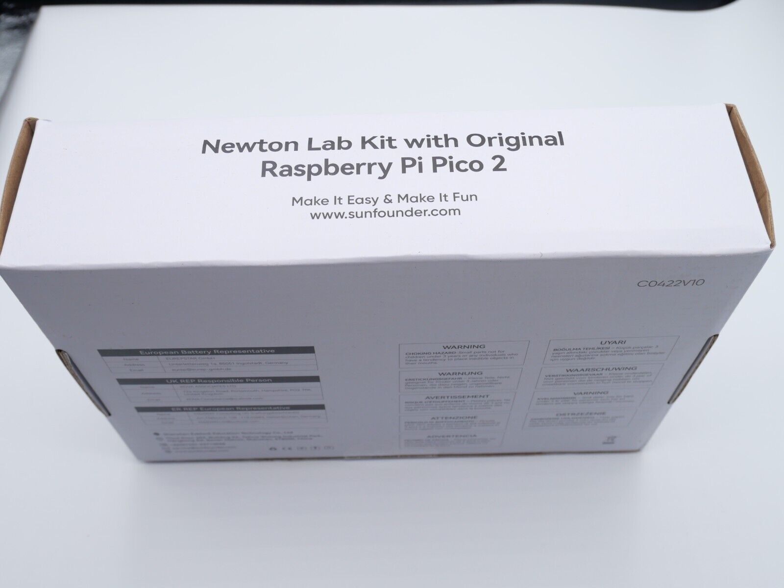Raspberry Pi Pico 2 Newton Lab Starter Kit, RP2350 Dual-Core 150MHz 520KB RAM 4M