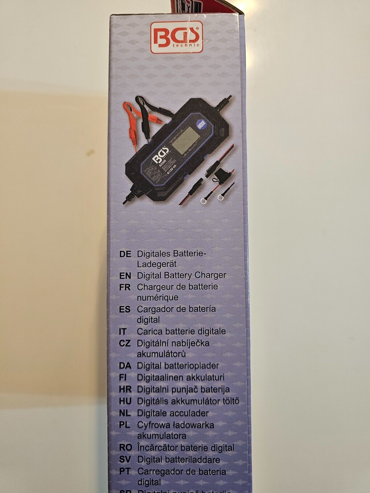 BGS 63506 | Digitales Batterie-Ladegerät | 6/12 V | 4 A