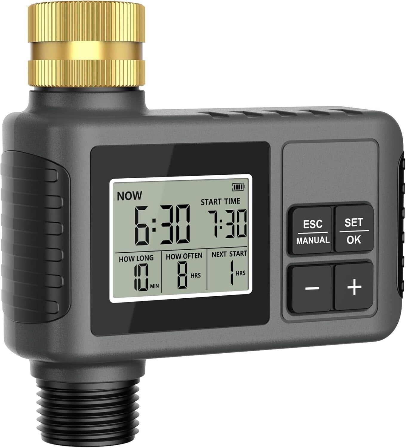 Gartenschlauch-Timer Sprinkler mit Regenverzögerung 1 Auslass