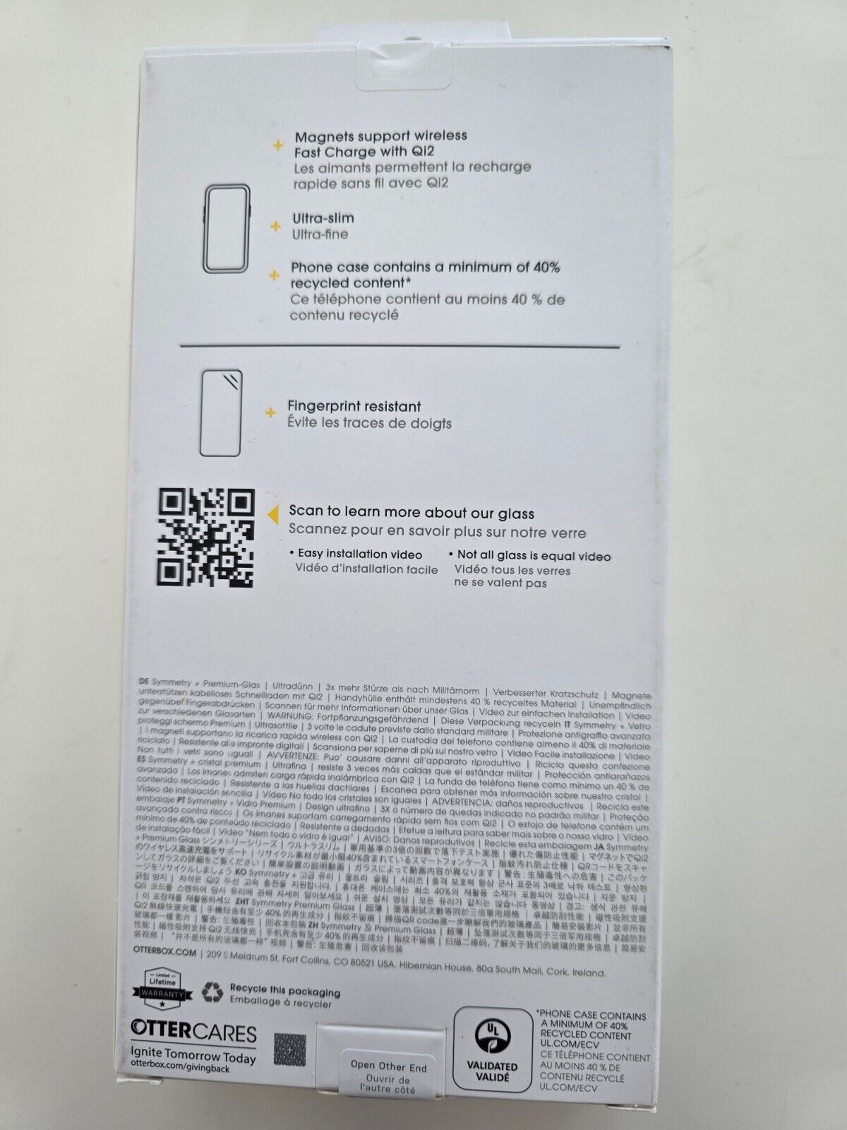 OtterBox Sturzschutz Bundle Galaxy S25 Ultra - Symmetry Clear + Glass
