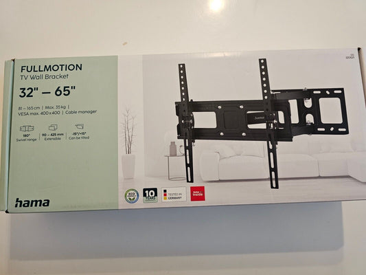 TV Wandhalterung schwenkbar, neigbar, ausziehbar (TV Wandhalterung 32-65 Zoll, V