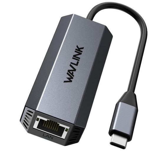 USB C LAN Adapter 5Gbit/s RJ45 Gigabit für MacBook iPad Windows