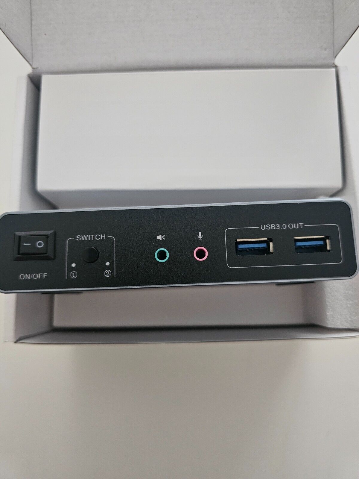 HDMI KVM Switch 2 Monitore 2 Computer, Dual Monitor KVM USB Switcher 4K@60Hz, HD