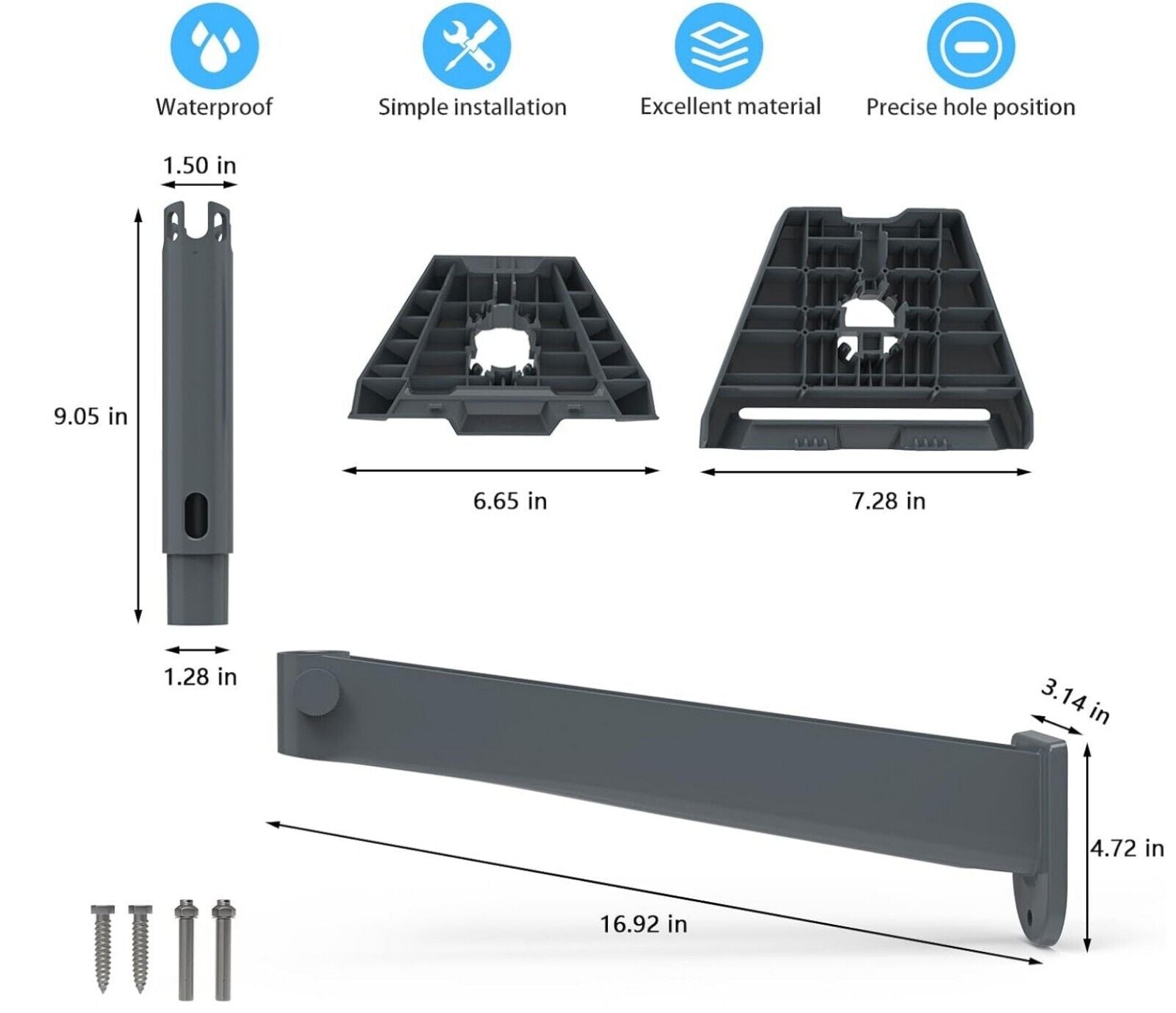 Starlink Gen 3/Mini Halterung Verstellbar Lang Stabil