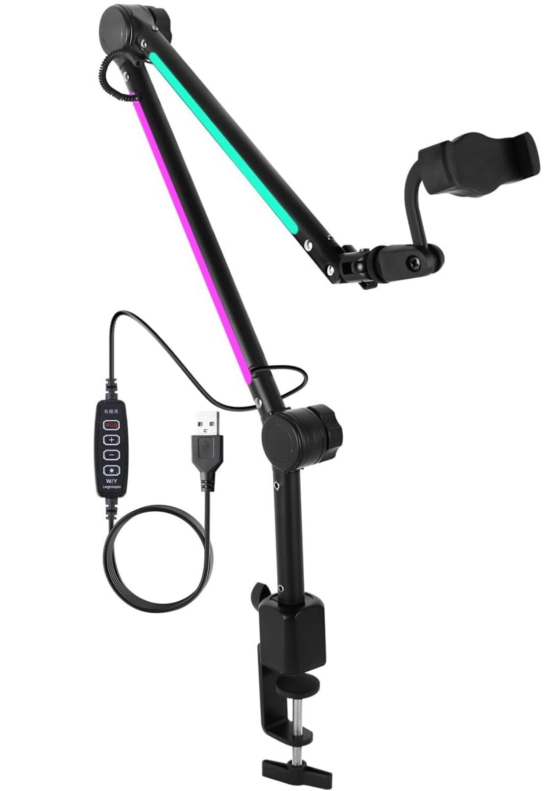 ST3 Mikrofonständer mit Spinne für Blue Yeti Studio Schwarz