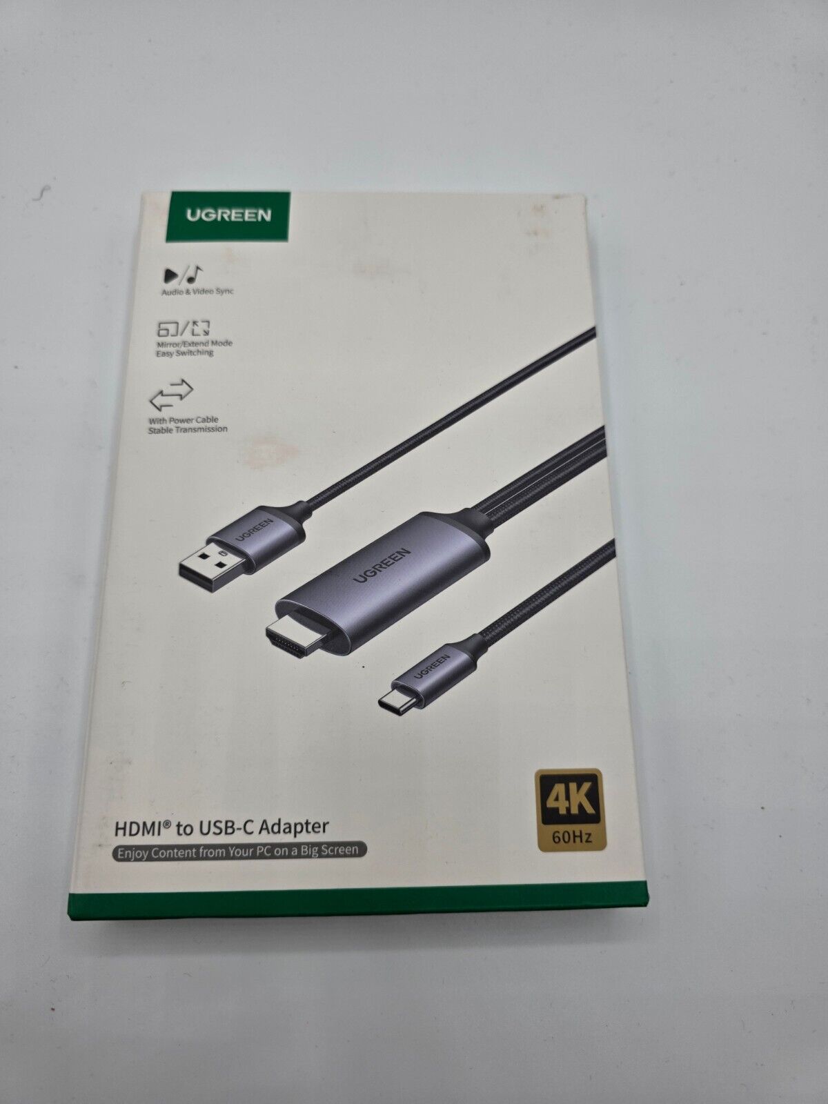 UGREEN HDMI auf USB C Kabel 4K@60Hz 2M Thunderbolt Adapter