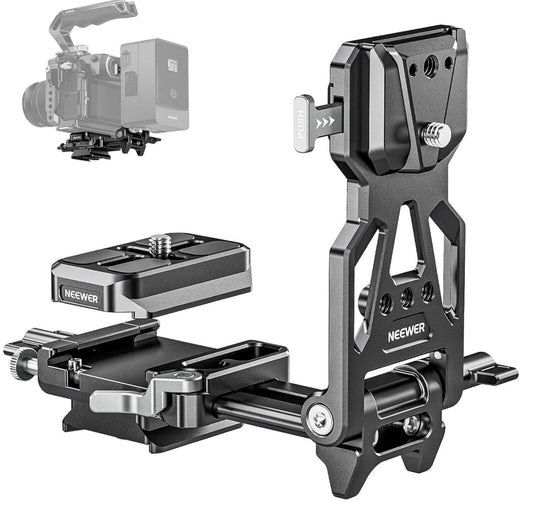 Faltbare V Mount Akkuplatte Arca Typ für DSLR Rig DJI RS4 RS3
