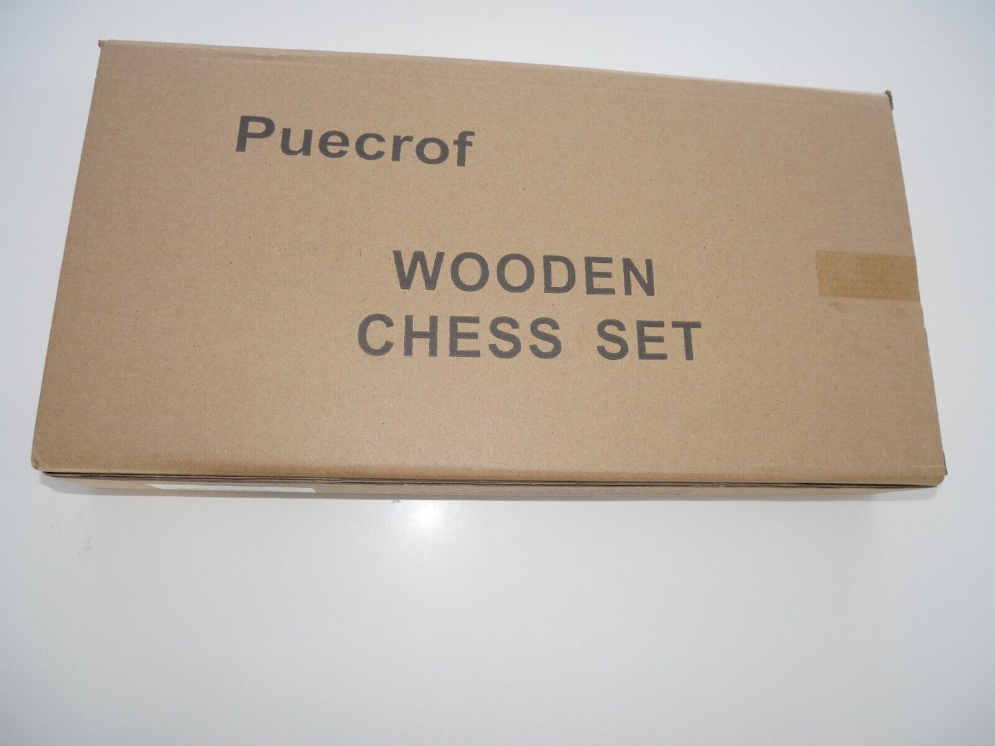 Premium 38 cm Walnuss Magnetisches Schach- und Dame-Set – 2-in-1
