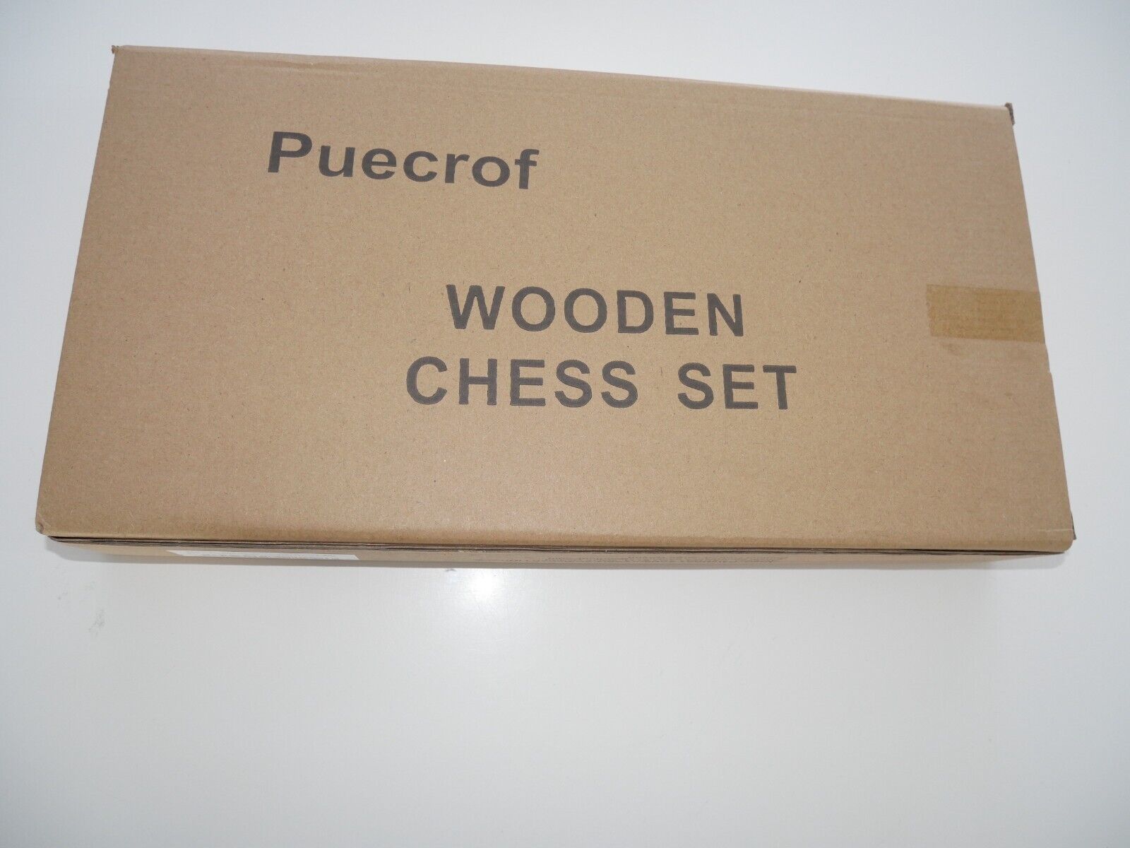 Premium 38 cm Walnuss Magnetisches Schach- und Dame-Set – 2-in-1