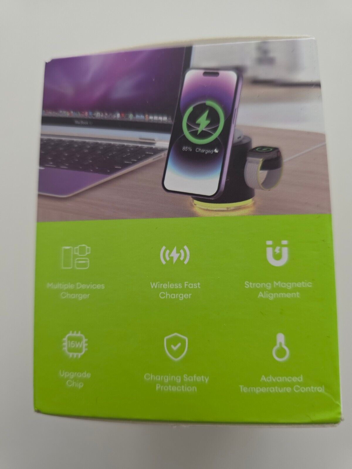 3in1 Ladestation Magsafe Wireless Charger iPhone Apple Watch
