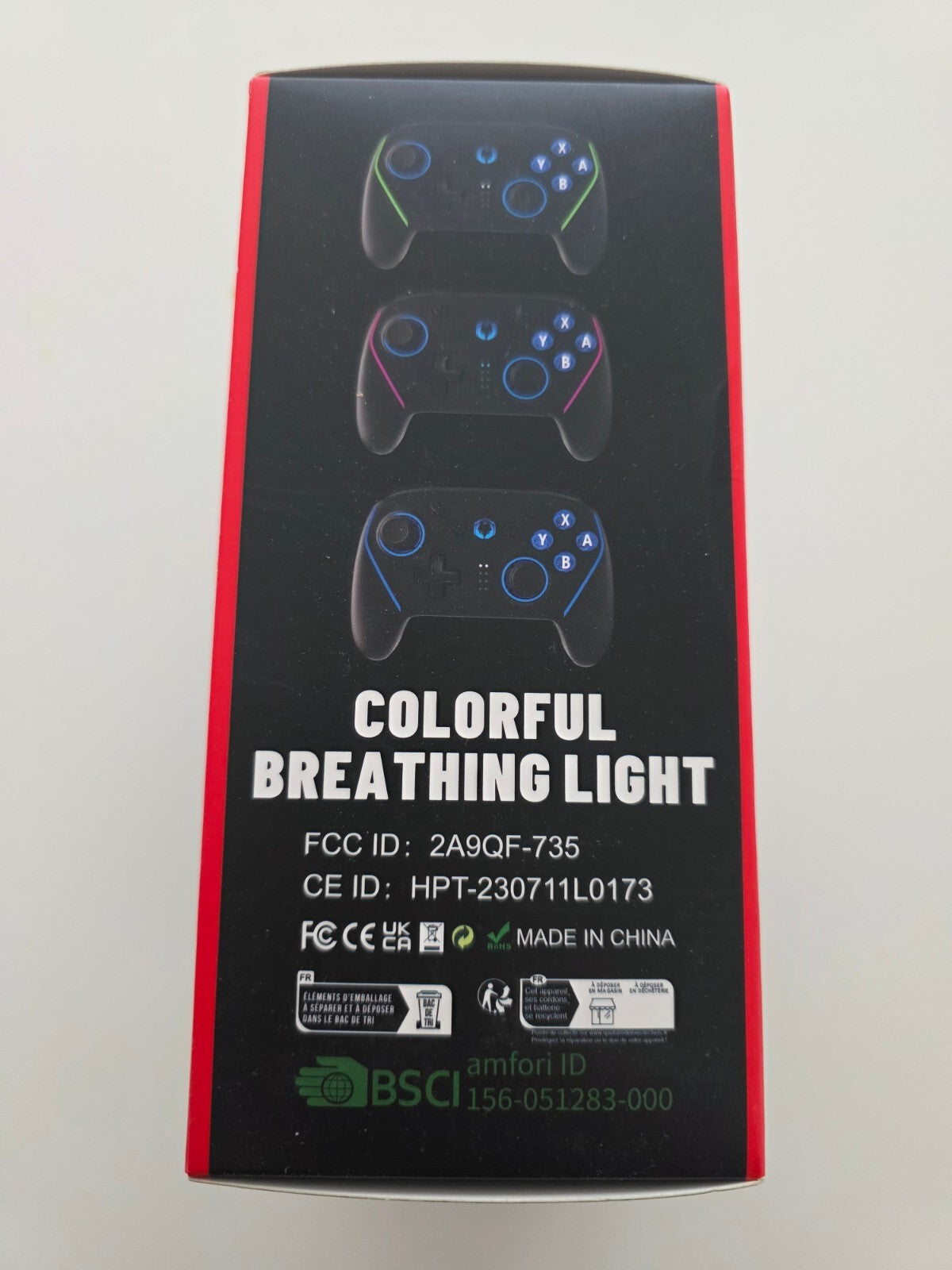 Wireless Controller für Nintendo Switch/Lite/OLED, AC, 8K@60Hz, Turbo, Wake