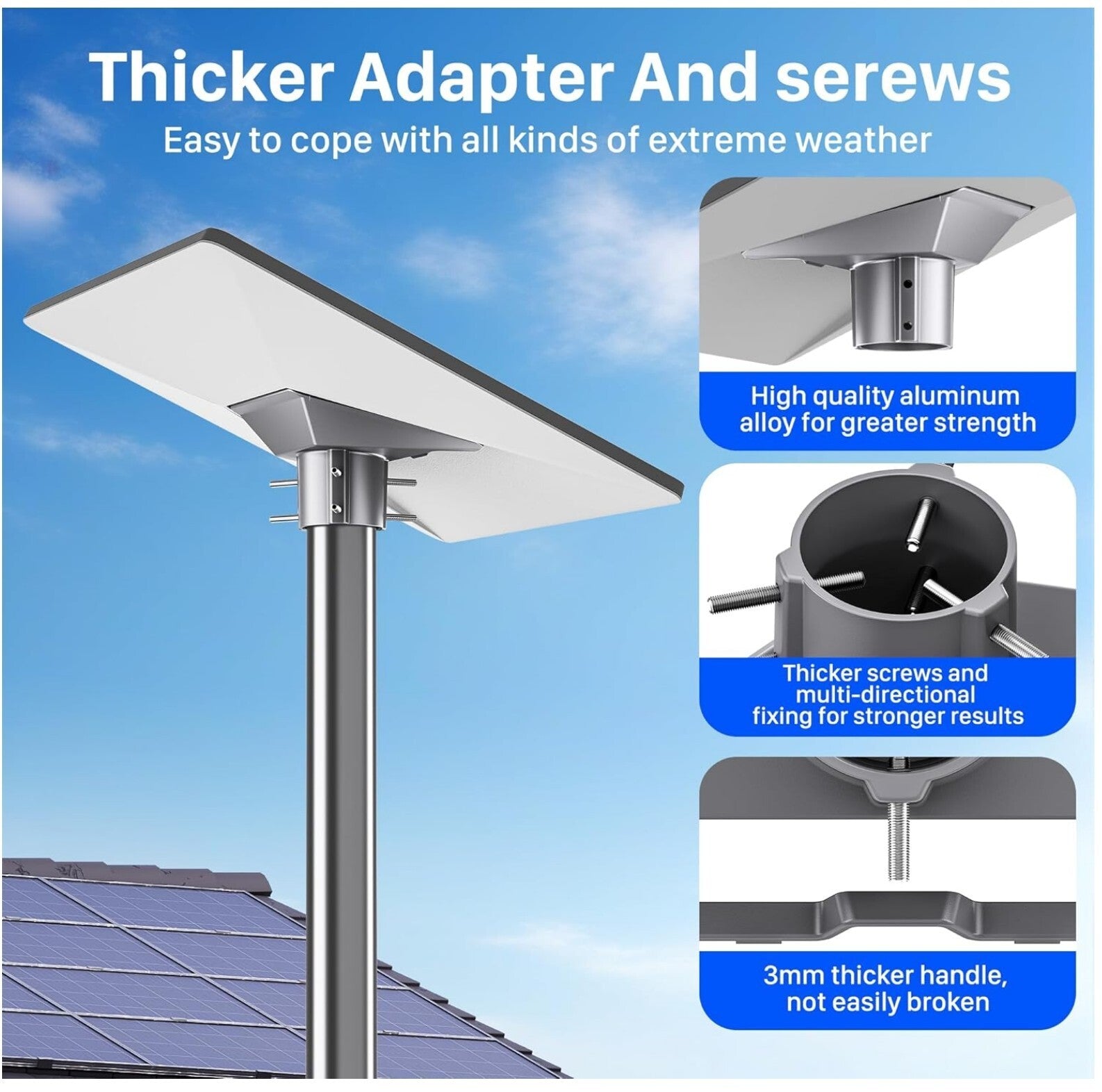 Starlink Gen 3 Rohradapter 20-44mm Pfahlhalter Kompatibel V3 Dish