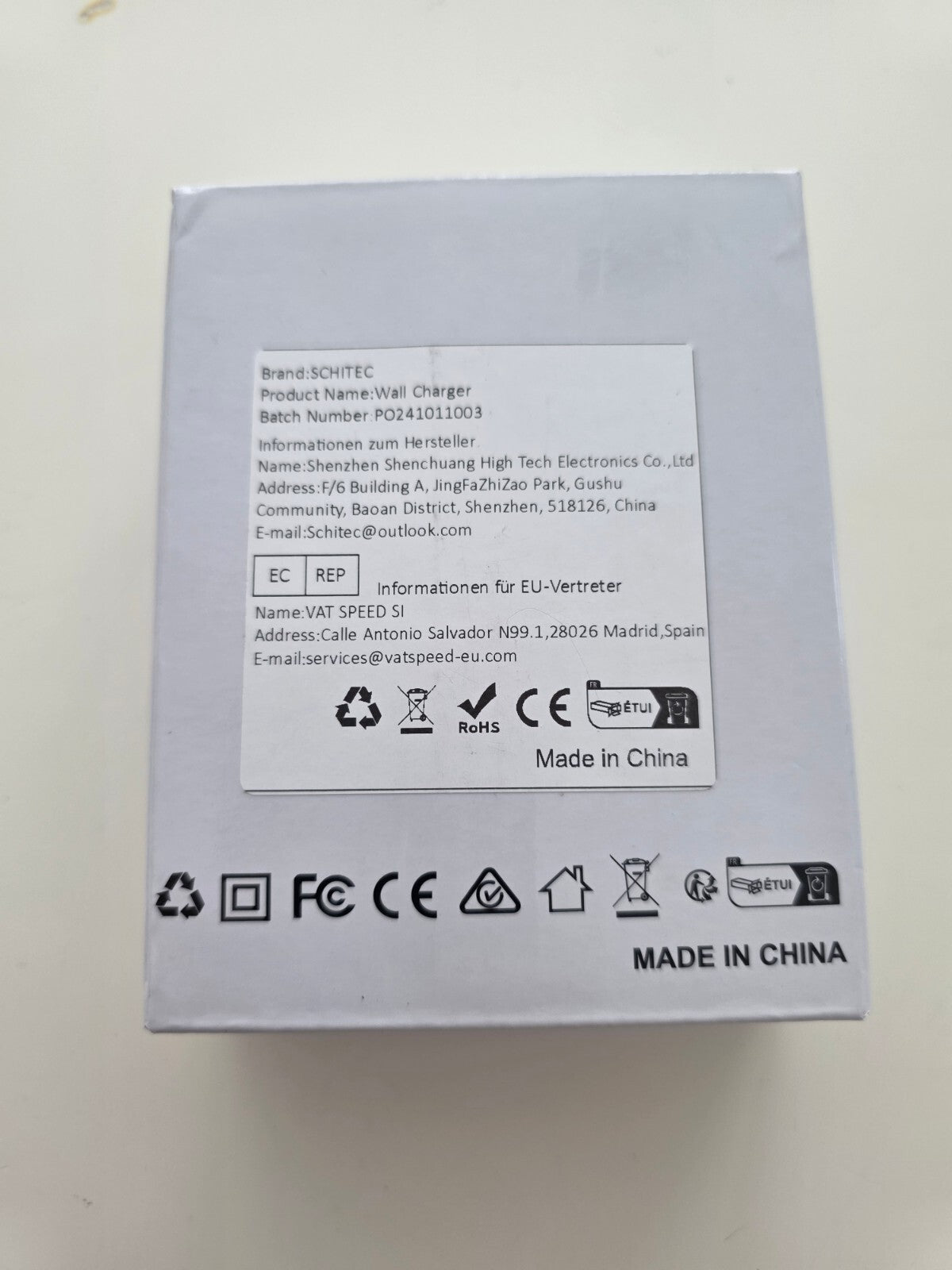 100W USB C+A GaN Ladegerät 2-Port MacBook iPhone Galaxy Grau