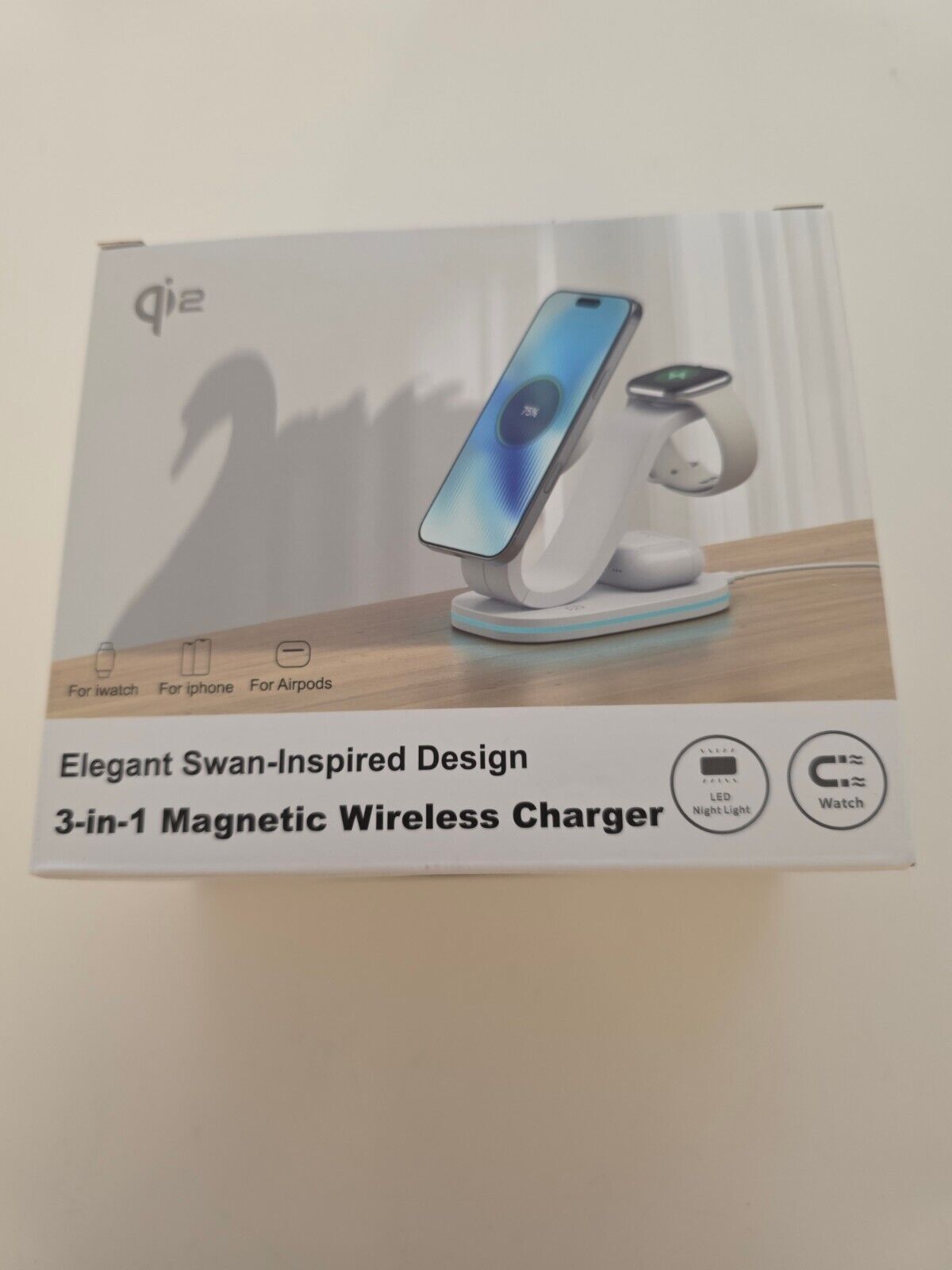 3in1 Mag-Safe Ladestation für iPhone 16 & Apple Watch