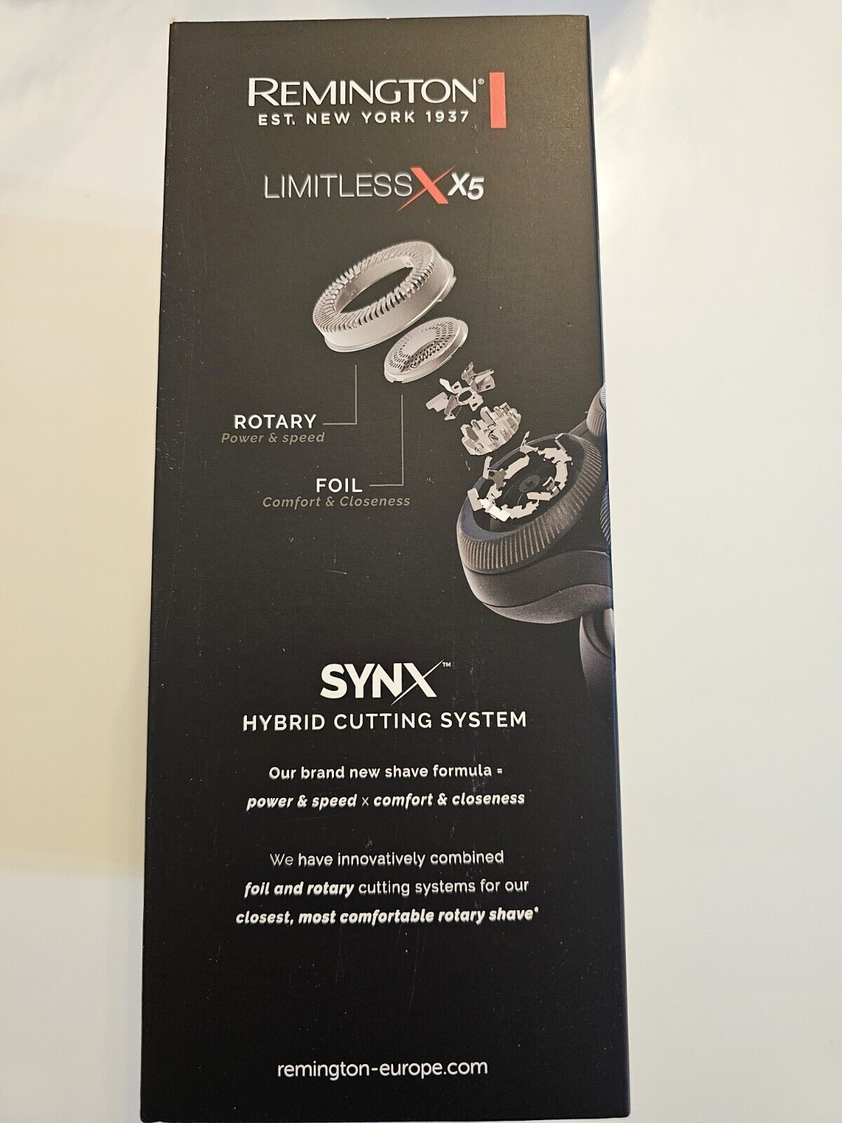 Remington Rasierer Herren Elektrisch [SynX Hybrid Schneidesystem: Rotation & Fol