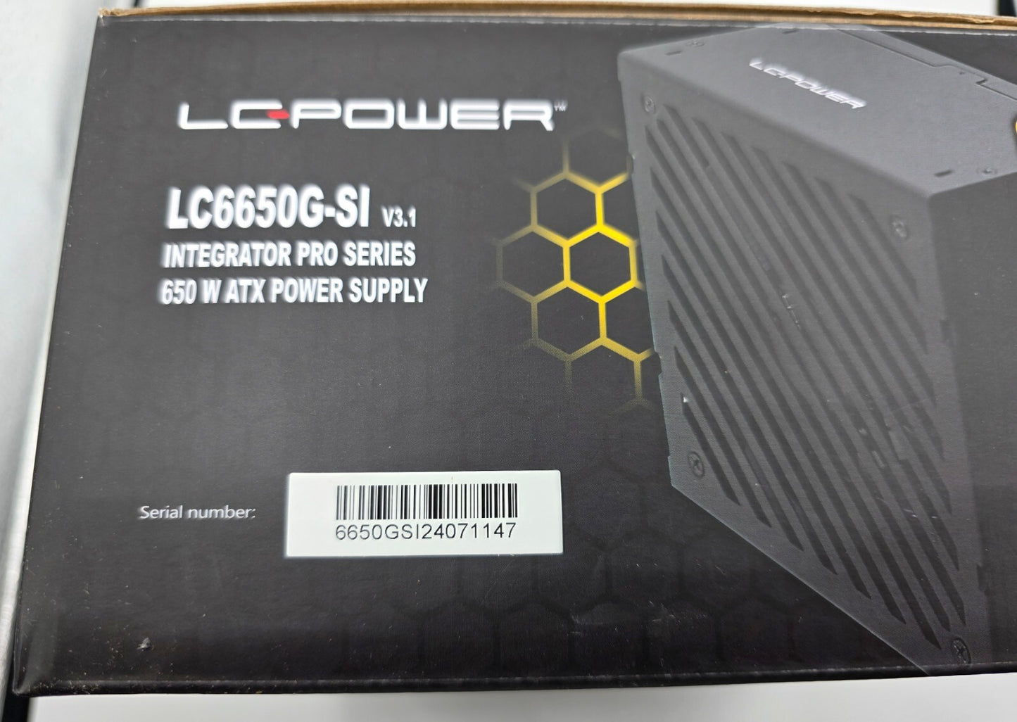 Integrator - Pro 650W ATX V3.1 Netzteil - 80 Plus Gold OCP OPP SCP SIP UVP