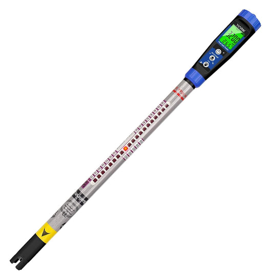 Pool Salzgehalt Testthermometer 5m Sonde LED LCD 2700-3400ppm